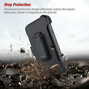 Bao da Robot gồ ghề vành đai Clip Kickstand Heavy Duty Armor Defender Cover quay lại đối với Samsung Galaxy S23 siêu S24 điện thoại di động trường hợp - Product Image 5