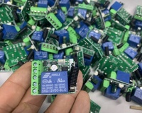 Interrupteur de télécommande sans fil 433 MHz DC12V 10A 1 canal pour moteur à tige télescopique et éclairage