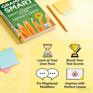 Grammar Smart (4.ª edición) <span class=keywords><strong>de</strong></span> The Princeton Review. Guía <span class=keywords><strong>de</strong></span> gramática inglesa para estudiantes con conocimientos <span class=keywords><strong>de</strong></span> fondo - Product Image 2