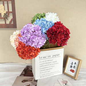Usine de fleurs artificielles Meiyu Craft, fleurs d'hortensia en soie pour mariage, décoration intérieure, accessoires de photographie - Product Image 2
