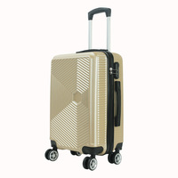 Koowo Exclusif NOUVEAU Designer Trolley ABS PC bagage sac de voyage bagages 3pc Valise Set