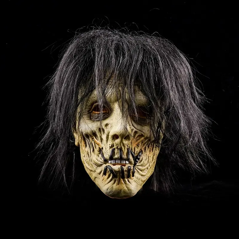 Vendita calda di Halloween maschera Horror spaventosa festa di Halloween maschera Horror Cosplay Costume maschere in lattice per Halloween