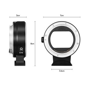 Adaptateur d'objectif d'appareil photo à mise au point automatique EF-EOSR, support d'adaptateur de monture d'objectif à mise au point automatique EXIF pour objectif <span class=keywords><strong>Canon</strong></span> EF EF-S vers monture EOS R RF - Product Image 5