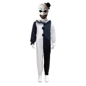 Combinaison de clown d'horreur pour enfants avec masque Costume de clown effrayant pour fête d'Halloween Costumes d'Halloween tueurs pour garçons - Product Image 6