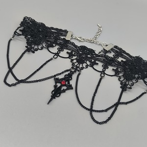 Comercio transfronterizo especializado en collares de encaje de nicho y accesorios para el cuello para subculturas. - Product Image 3
