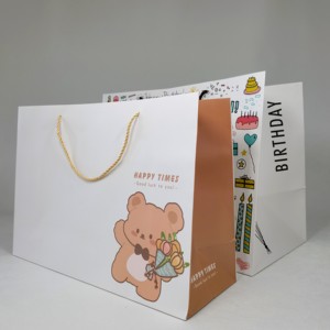 Tái chế tùy chỉnh các tông quà tặng sang trọng túi giấy và hộp có tay cầm cho túi mua sắm với logo của riêng bạn - Product Image 6