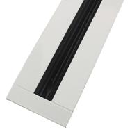 Diffuseur linéaire en aluminium pour plafond HVAC, grille d'aération réglable