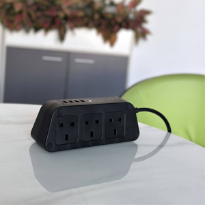 Một đánh bại 6-Outlet <span class=keywords><strong>Power</strong></span> Strip <span class=keywords><strong>Power</strong></span> Adapter USB USB-C tường cắm 3 pin anh sạc dây điện Anh Ổ cắm điện và chuyển đổi - Product Image 6