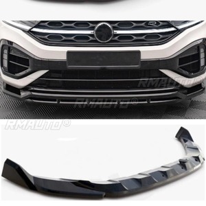 ลิ้นกันชนหน้ารถยนต์ สปอยเลอร์ดิฟฟิวเซอร์ ชุดแต่งกันชน สำหรับรถยนต์ Volkswagen T-ROC ปี 2022-2025 อุปกรณ์ตกแต่งรถยนต์ - Product Image 1