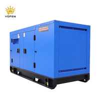 Générateur diesel de démarreur électrique automatique de YOFEN Super silencieux prix du Soudan générateurs diesel portatifs de refroidissement par eau 15kw 20kw