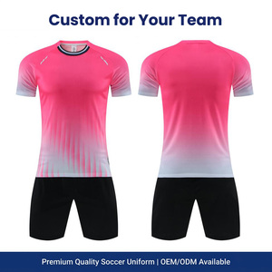 Maillot de football personnalisé en polyester sublimé avec logo, nom et numéro, maillot de foot OEM en gros - Product Image 2