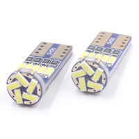 CAR-REFINE T10 W5W 194 168 3014 15SMD Flash Stroboscopique Ampoules LED 12V DC Led Ampoule Blanc Couleur Toujours Plastique 9w