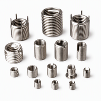 Edelstahl-Gewindeeinsätze in Verschiedenen Größen mit Schlüsselverschluss und Schlitztypen für Metallreparatur, Verstärkungsarbeiten und CNC-Bearbeitung