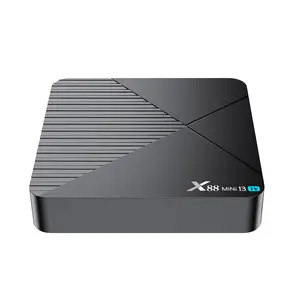X88มินิ13ทีวี RK3528 4GB 32GB แอนดรอยด์13 ATV OS กล่องทีวี4K 2.4G/5G dual WiFi Quad Core สมาร์ท set-top box BT การควบคุมด้วยเสียง