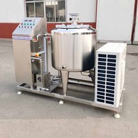 Prix de la machine pasteurisateur de lait industriel pour l'usine laitière 100L 200L 500L