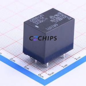 G5LE-14 DC24 Power Relay Through hole,16.5x22.5mm Relay 24V 1 Changeover: 1C (SPDT-Changeover)::: 250V-AC/125V-DC AgSnO2 - Product Image 1