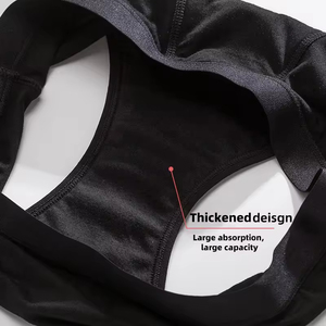 Culotte d'époque grande taille pour femmes culotte physiologique taille haute menstruelle en bambou sous-vêtements menstruels <span class=keywords><strong>cycle</strong></span> culotte <span class=keywords><strong>de</strong></span> <span class=keywords><strong>menstruation</strong></span> - Product Image 4