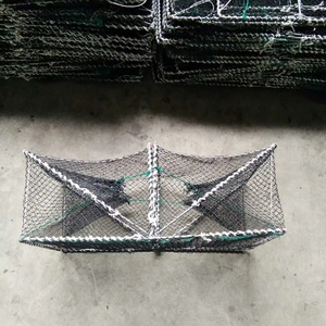 Piège portable carré <span class=keywords><strong>en</strong></span> forme de crabe, 1 pièce, à crevettes, <span class=keywords><strong>poisson</strong></span>, écrevisse pliable, crevettes, anguille - Product Image 2