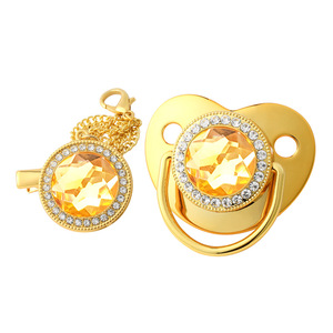 Fábrica al por mayor nueva y popular boca de juego de bebé con clip de <span class=keywords><strong>cadena</strong></span>-<span class=keywords><strong>chupete</strong></span> de pezón de cuentas coloridas para bebé - Product Image 2