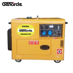 Uso domestico 1 fase 3kva 4kva 5kva insonorizzazione diesel del generatore del motore prezzo