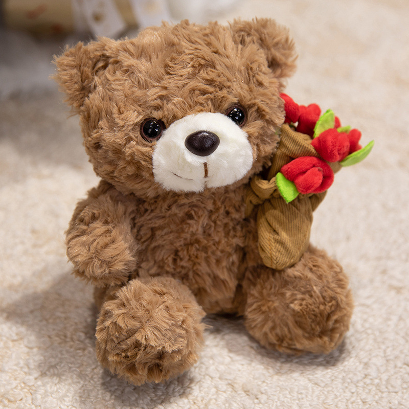 Style bouquet marron