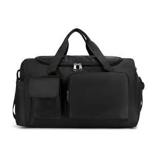 Custom Logo Durable Casual Waterproof Gym Bag Zipper Closure Shoe Compartment Wet Pocket Adjustable <b>Strap</b> Foldable Design-30-40L - Product Image 1