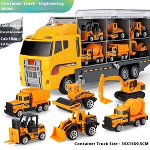 Grande Veicolo Giocattolo di Simulazione per Bambini, Auto in Plastica e Lega e Camion dei Pompieri, Vendita all'Ingrosso - Product Image 6