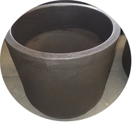 Creuset en graphite en carbure de silicium isostatique pour fours de chauffage par induction, en cuivre, laiton, bronze, 40kg, 60kg