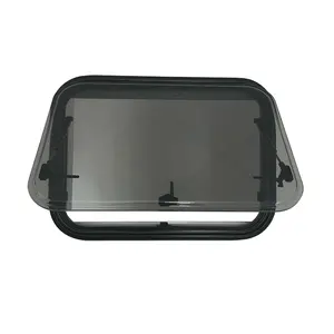 TONGFA High Quality Aluminum Alloy Frame Double Layer Acrylic Push Out Motorhome Windows For RV