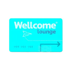 Tùy chỉnh đặc biệt Pantone in màu tái chế Nhựa thành viên thẻ giảm giá RFID PVC thẻ tín dụng với dập nổi số