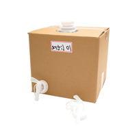 Cubitainer pliable en LDPE avec bouchon, tuyau et robinet