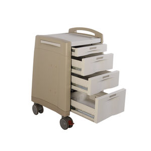 Chariot d'urgence de médecine en plastique ABS d'hôpital Chariot d'urgence Chariot d'urgence médicale - Product Image 2