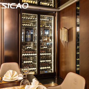 SICAO - Vinoteca Eléctrica de Lujo con Diseño Personalizado, Refrigerador de Vino Integrado o Independiente, Cava de Vino, Estantes para Botellas - Product Image 2