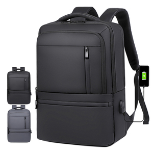 Mochila <span class=keywords><strong>de</strong></span> Lujo para Portátil <span class=keywords><strong>de</strong></span> Oficina, Personalizable con Logotipo, Impermeable, para Viajes <span class=keywords><strong>de</strong></span> Negocios, con Puerto <span class=keywords><strong>de</strong></span> Carga USB - Product Image 1