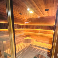 Unit Kombinasi Sauna Luar Ruangan dan Bak Mandi Es Terbaru