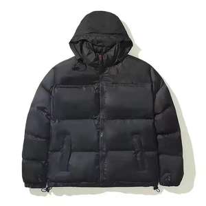 Nuovo Cappotto Parka da Uomo Stile <span class=keywords><strong>Stilista</strong></span> con Stampa a Foglie, Piumino Invernale Caldo alla <span class=keywords><strong>Moda</strong></span> per Uomo e Donna, Giacca Imbottita - Product Image 2