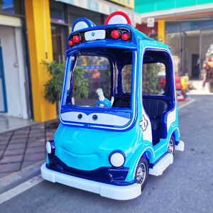 HAOJILE-Coche de parachoques con batería eléctrica, ruedas grandes para niños, padres, disfrutar juntos, autobús escolar, equipo de entretenimiento al aire libre - Product Image 3