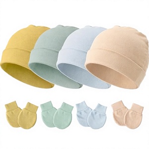 Bonnets en coton 100% pour bébé unisexe, doublés de satin, avec pompon réglable, option de logo personnalisé pour l'hiver - Product Image 3