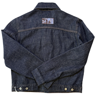 Veste Trucker Classique Type 2 en Denim Brut pour Homme Coupe Courte et Droite Indigo Vintage Hiver Y2K Vêtements de Travail Vente en Gros Personnalisée