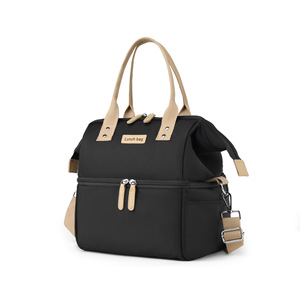 Borsa termica da Picnic esterna isolata a doppio strato alla moda borsa da pranzo portatile impermeabile a spalla singola Oxford - Product Image 4