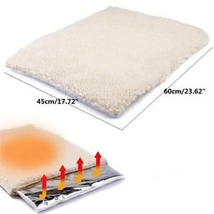 Cama de lujo para gatos con autocalentamiento de 45x60cm, alfombrilla lavable con fondo de autocalentamiento para gatos y perros, almohadilla para mascotas - Product Image 2