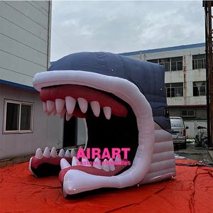 Túnel de actividades para eventos, inflable, con dibujos animados, ballena, ratón, <span class=keywords><strong>2022</strong></span> - Product Image 1