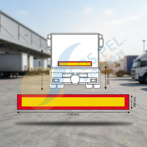 Nuevo COS.PEL. Panel para Remolque para Accesorios y Señales - Reemplazo/Reparación - Product Image 2