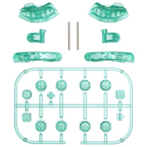 Boutons personnalisés vert phosphorescent pour manette Nintendo Switch 2 - Kit de mise à niveau DIY - Product Image 5