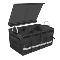 Boîte de rangement pour coffre de voiture transfrontalière en tissu Oxford, fabriquée en Chine, fournitures d'organisation tout-en-un