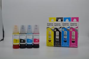 Couleur vive 004 <span class=keywords><strong>Encre</strong></span> à Colorant <span class=keywords><strong>Rechargeable</strong></span> pour <span class=keywords><strong>Epson</strong></span> L3108 EW-M571 670 - Product Image 2