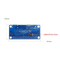 Orange Pi Zero 2W 1GB/1,5 GB/2GB/4GB RAM Placa DE DESARROLLO OPI Allwinner H618 Procesador de alto rendimiento de cuatro núcleos para el procesador de dos núcleos y la placa de desarrollo