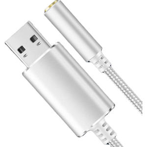 2025 1M <span class=keywords><strong>tarjeta</strong></span> <span class=keywords><strong>de</strong></span> <span class=keywords><strong>sonido</strong></span> USB <span class=keywords><strong>externa</strong></span> 2 en 1 USB a 3,5mm Jack estéreo teléfono auriculares micrófono adaptador <span class=keywords><strong>de</strong></span> Audio <span class=keywords><strong>para</strong></span> PS4 PC <span class=keywords><strong>Notebook</strong></span> - Product Image 2