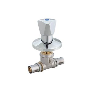 Robinet encastré en plâtre 20 x 20 avec volant pour systèmes de remplissage - Product Image 1