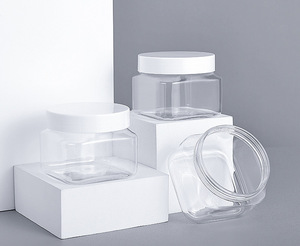 68 عبوة بلاستيكية لأسنان ، أوعية لتعبئة مستحضرات التجميل كريم الشفاه بلسم الشفاه 5 أونصات غطاء مقشر مستحضرات التجميل <span class=keywords><strong>pl</strong></span> - Product Image 3